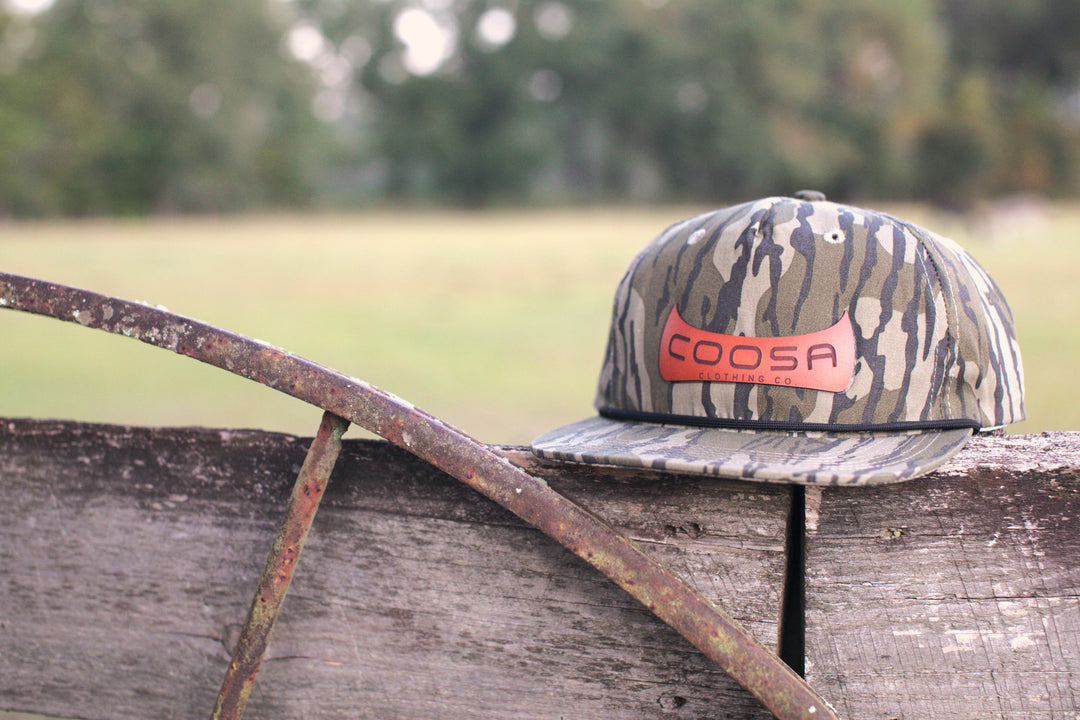 Bottomland Leather Patched Coosa Hat